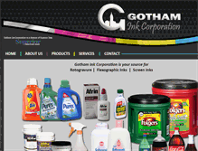 Tablet Screenshot of gothaminks.com